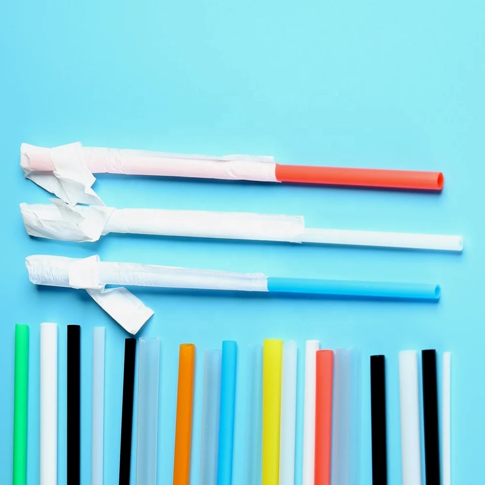 

Customized Colorful Biodegradable Compostable Pla Straws For Drinking