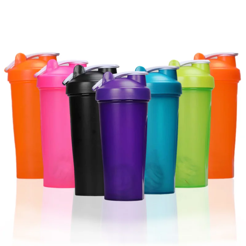 

High Quality Shakers Protein Plastic Protein Shaker Beker Bottle, Pink, purple, grey, blue