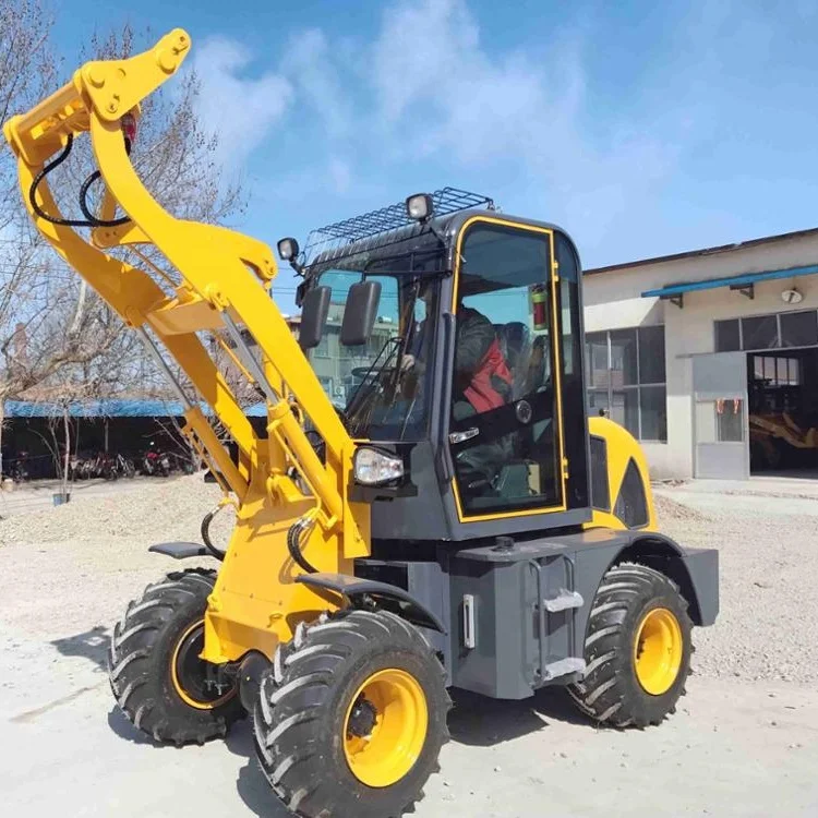 
ZL08F farm wheel loader with forklift and CE 