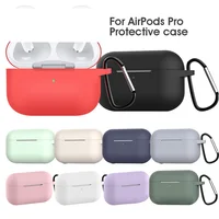 

Protective Silicone Cover case with hook for AirPods Pro