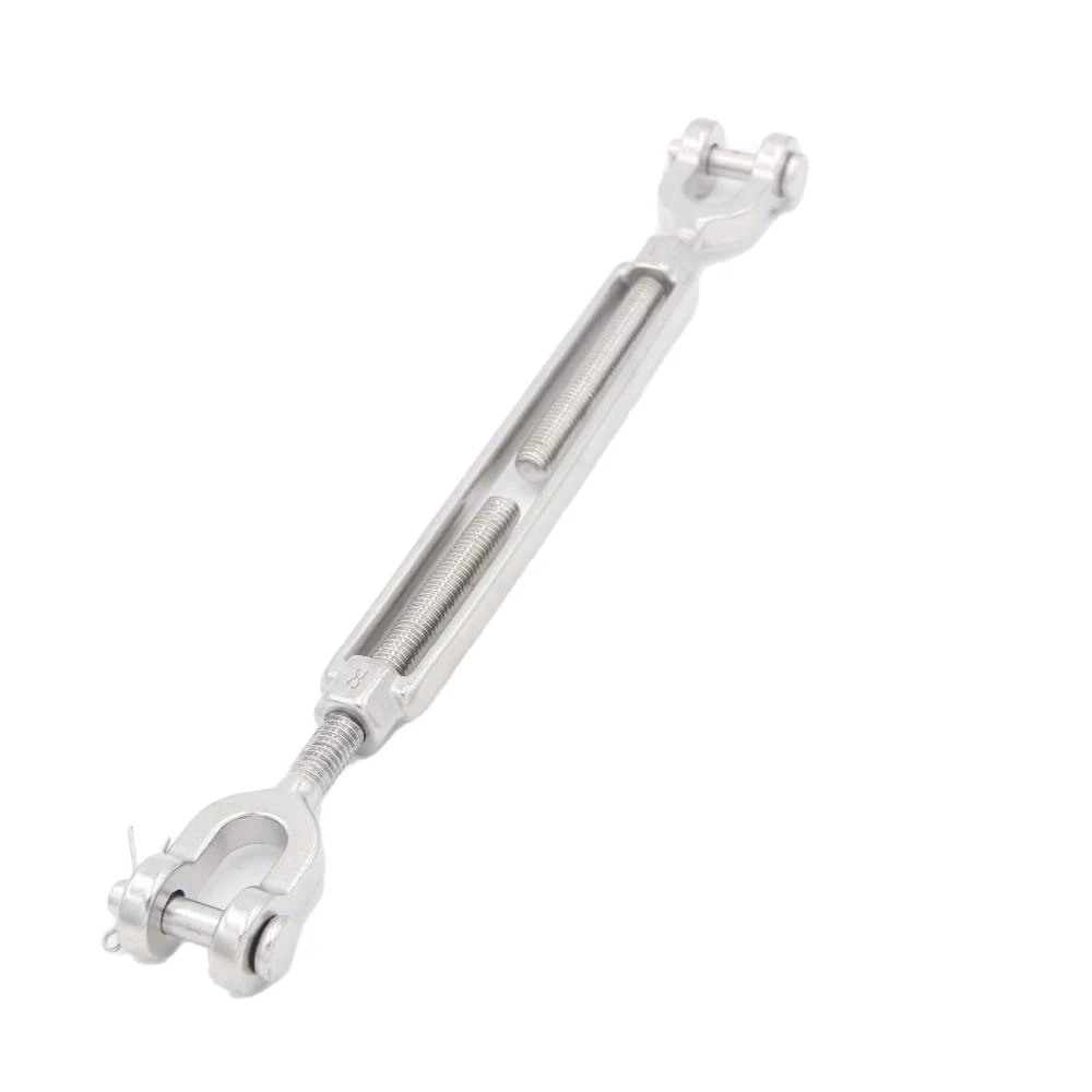 

Turnbuckle U.S. Type Jaw & Eye Tensioners Stainless Steel Silver Polished Us Type Rigging Screw Turnbuckle Closed Body FULE