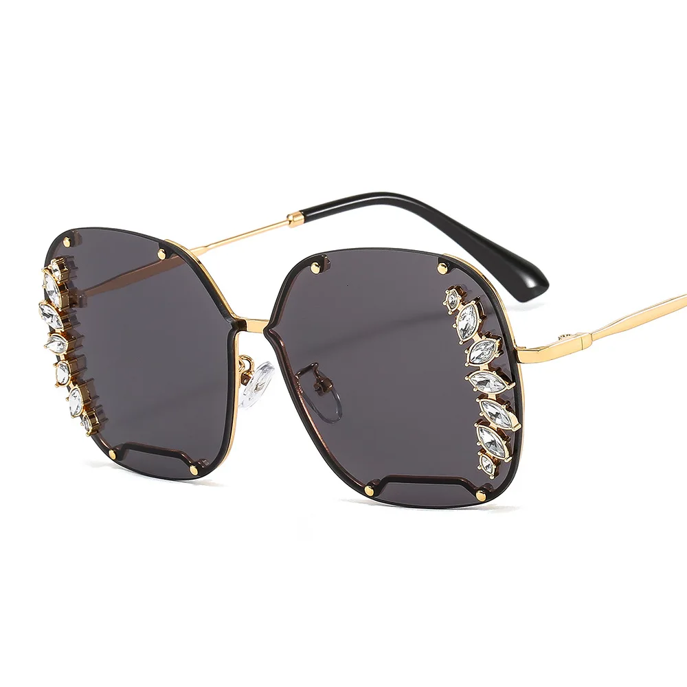 Wholesale Oversized Sun Glasseswith Diamonds Mommy Sunglasses polarized Clip on Photochromic Polarized Sunglasses Women