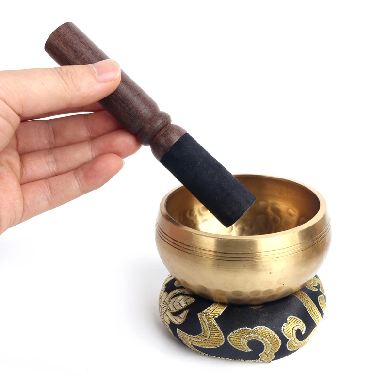 

Wholesale Tibetan Yoga Sound Healing Brass Singing Bowls For Meditation