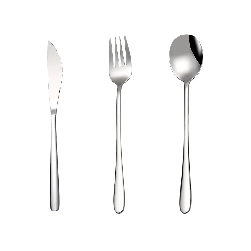 

Matte Gold Fork Knife and Spoon set Stainless steel Cutlery set