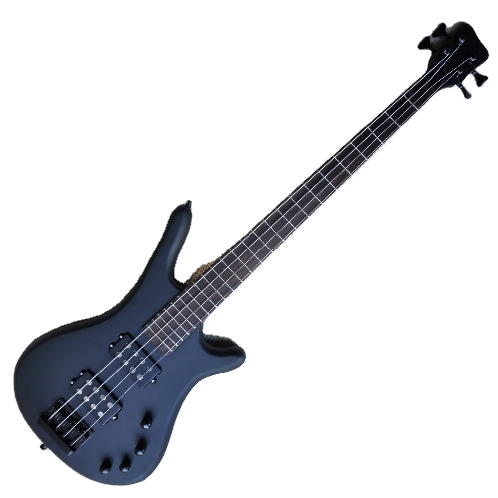 

Flyoung Factory Wholesale Acoustic Electric Bass 4-string Bass Guitar With Active Pickup