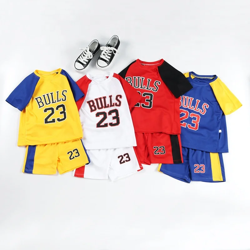 

Toddler Boy Summer Clothes Children's Basketball Uniform Baby Girl Tracksuit 2pcs Set Kids Boys Girls Sports Clothes Set Outfit