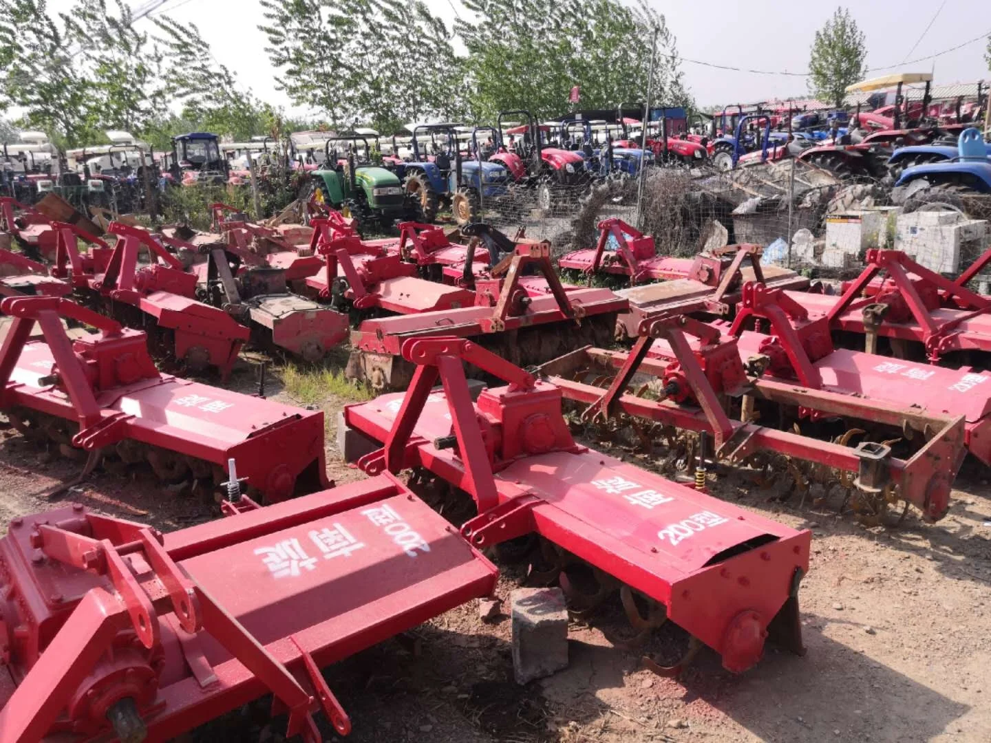 
Different models used Rotary tiller for sale 