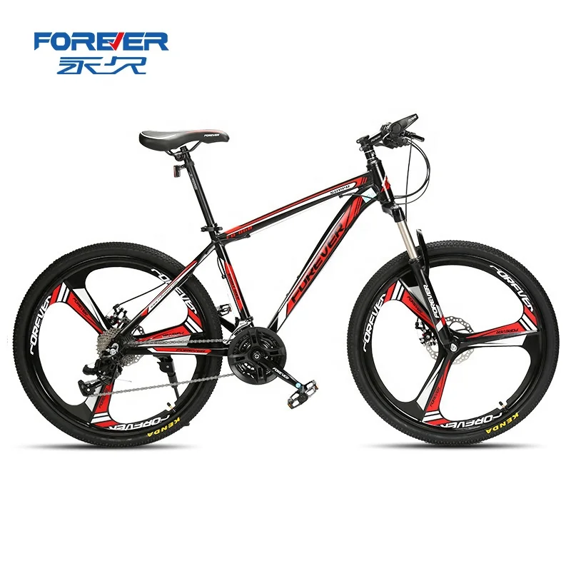 

FOREVER mountain bicycle 26 inch 27 speed Three knife wheel bicycle for men and women off road variable speed mountain bike