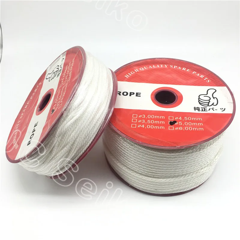 Recoil Starter Rope 100meter 3.0 4.0 4.5 5 6mm Od For Husqvarna Stihl