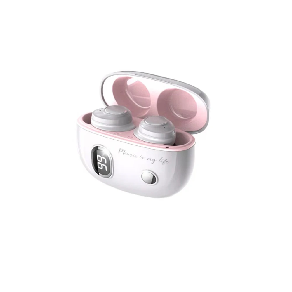 

best sound quality digital display earphone uv sterilized sanitizer headset