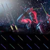 Band Drumsticks,Drum Stick Performance Props Glowing Colorful Luminous Acrylic Bright Light Up Jazz Drumsticks for Stage Party