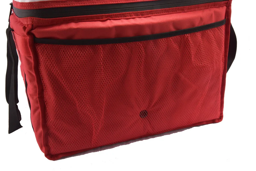 Food Delivery Bag Soft Food Delivery Carry Bag With Adjustable Divider