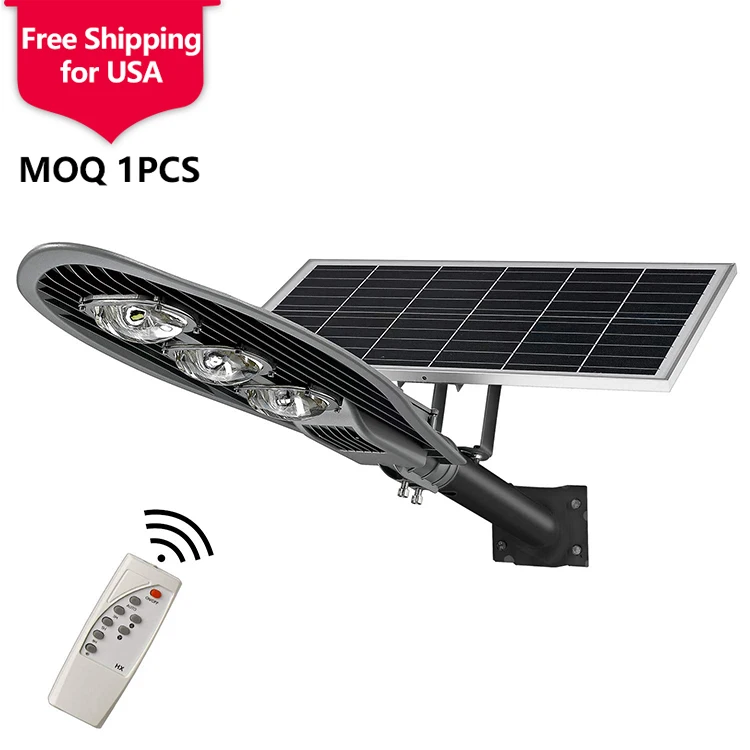 

Free Shipping Remote Control Outdoor Ip65 Waterproof 50w 80w 100w120w Cob Solar Led Streetllight