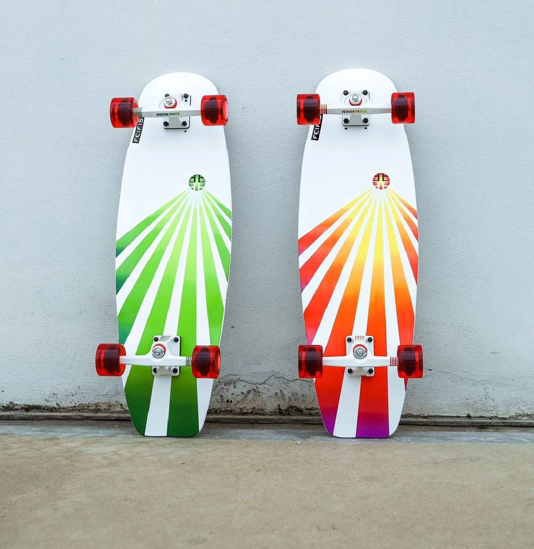 

Hot Selling Surfing Complete 7 Layers Full Canadian Maple CX4 CX7 Truck Surf Skateboards Skate Board, Customized color
