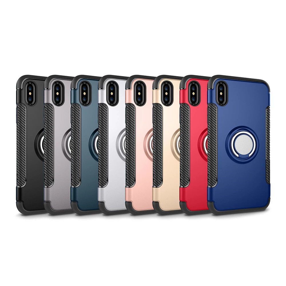 

Top Sale Hight Quality Low Price Wholesale Ring Stand Armor Phone Case For Redmi K30 For Xiaomi Note 10 Pro For Huawei P30, Multiple color