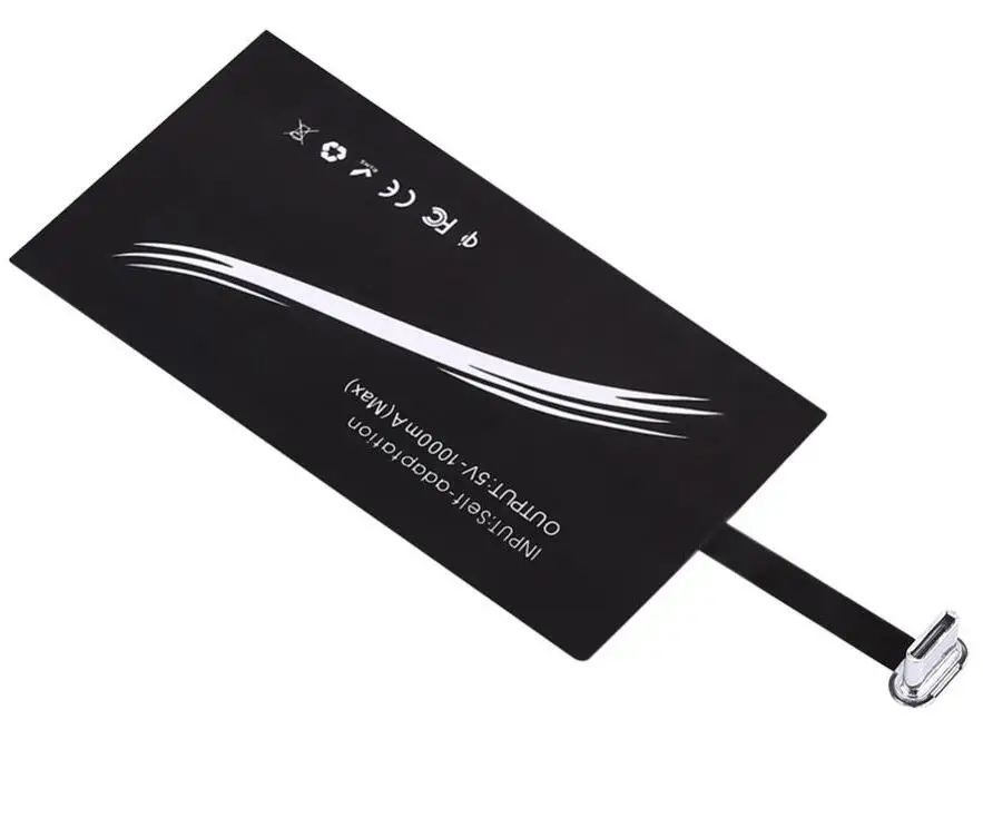 

Type C USB-C Qi Wireless Charger Charging Receiver Module for Android Smartphone universal type c mobile phones charger receiver