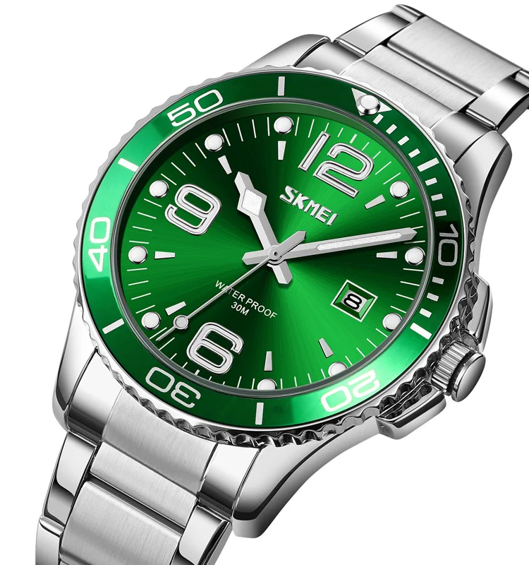 

Skmei Luxury 9278 Mens Style Online Quartz Watch Man Stainless Steel