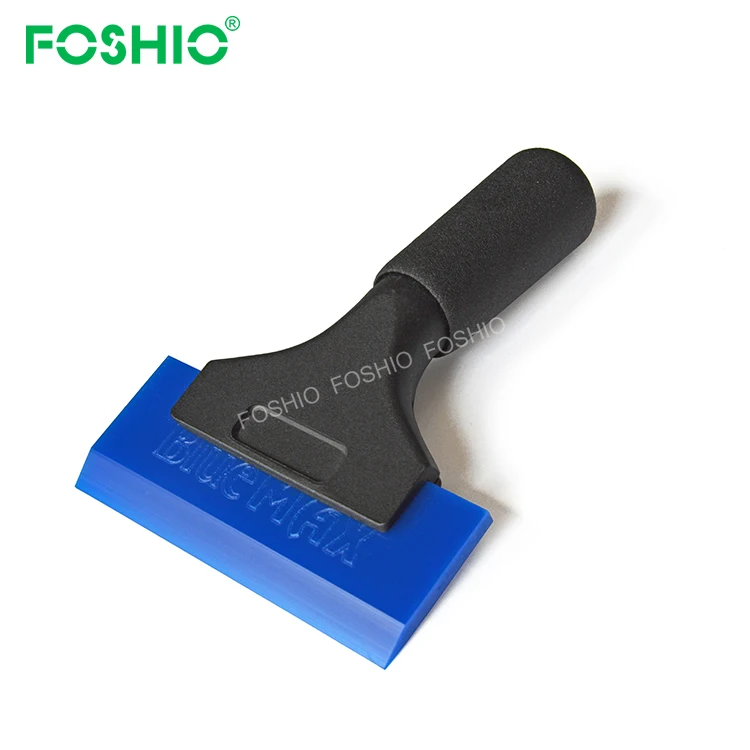 

FOSHIO Professional Water Wiper Rubber Handle Squeegee Scraper for Window Glass Cleaning