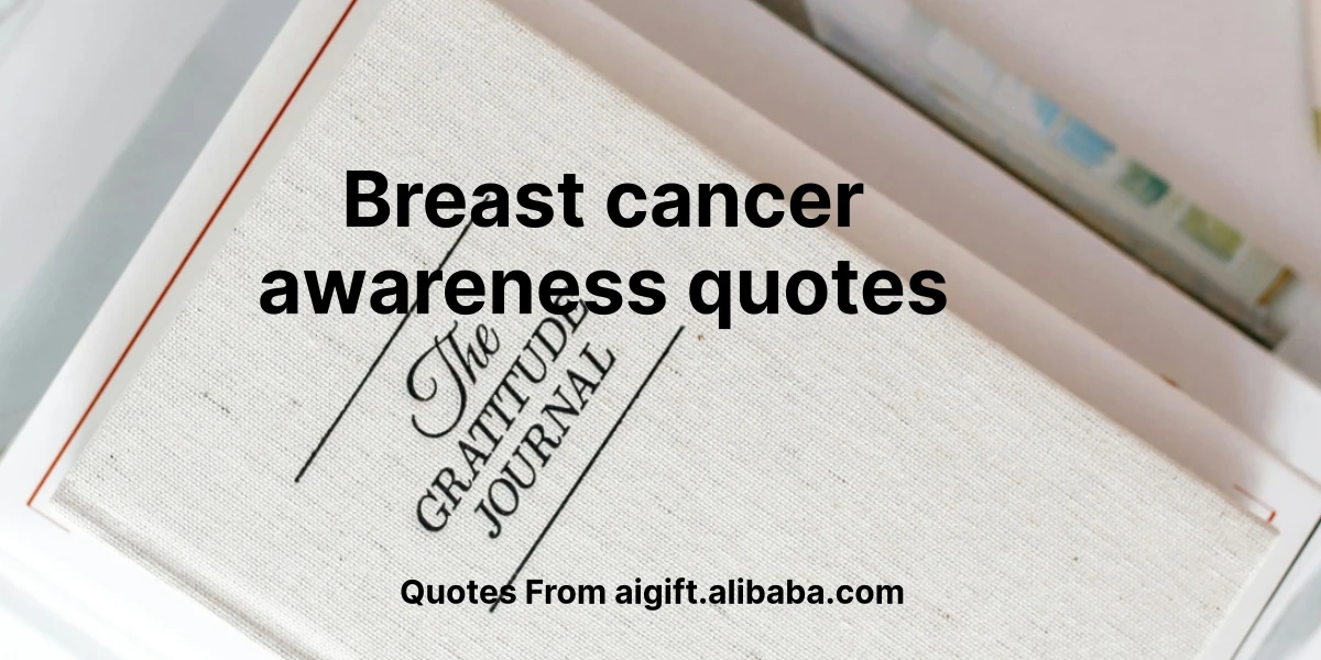 breast cancer awareness quotes