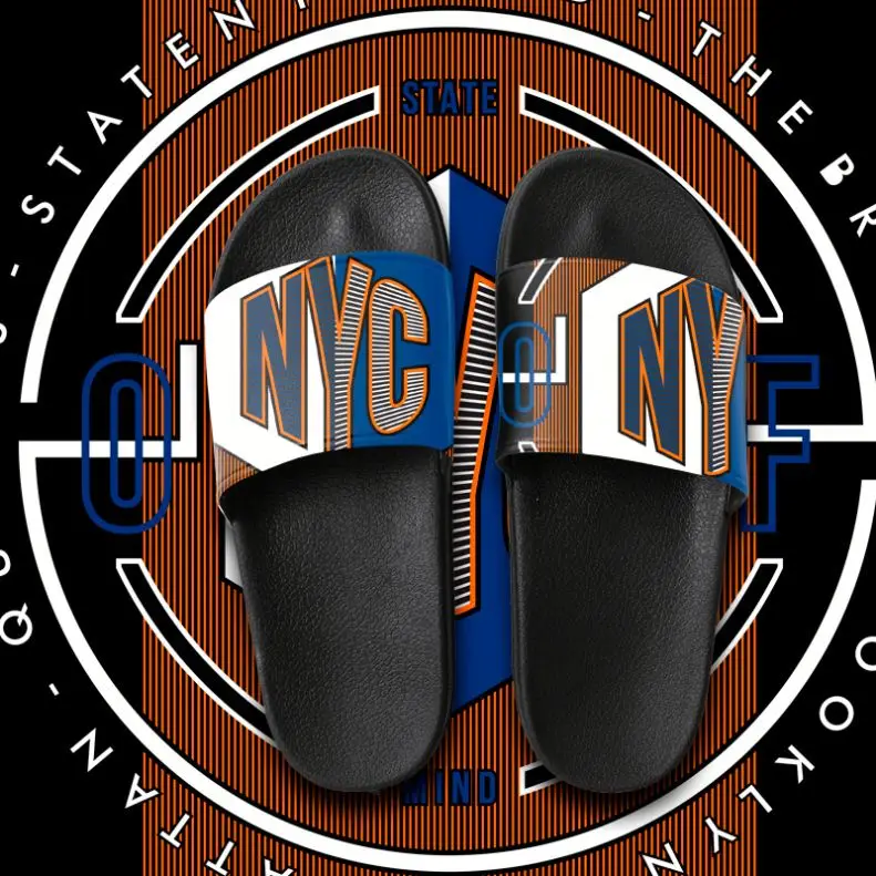 

Woman Man Custom Logo Slipper Personalized Plain Solid Simple Casual Printed Slide Sandals Designer Blank Slippers Wholesale