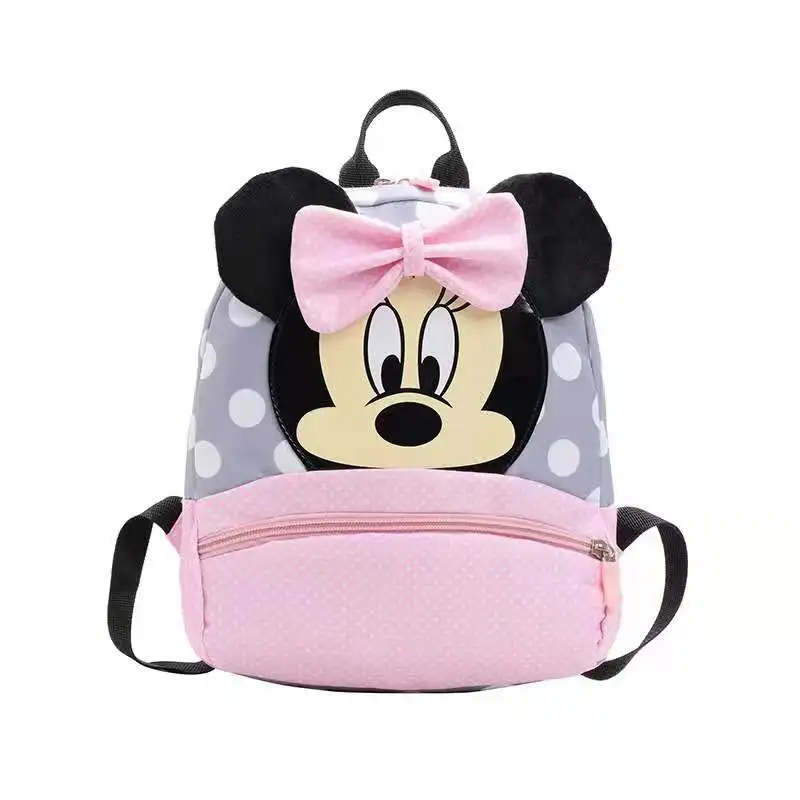 

Kindergarten children's Mickey bag cute cartoon shoulders 2-5 years old boys and girls backpack bag school bag, Picture shows