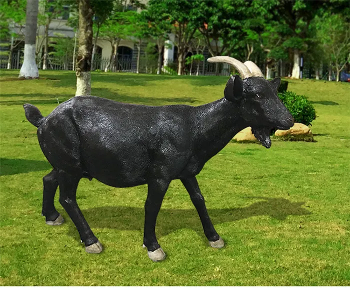 life size resin sheep