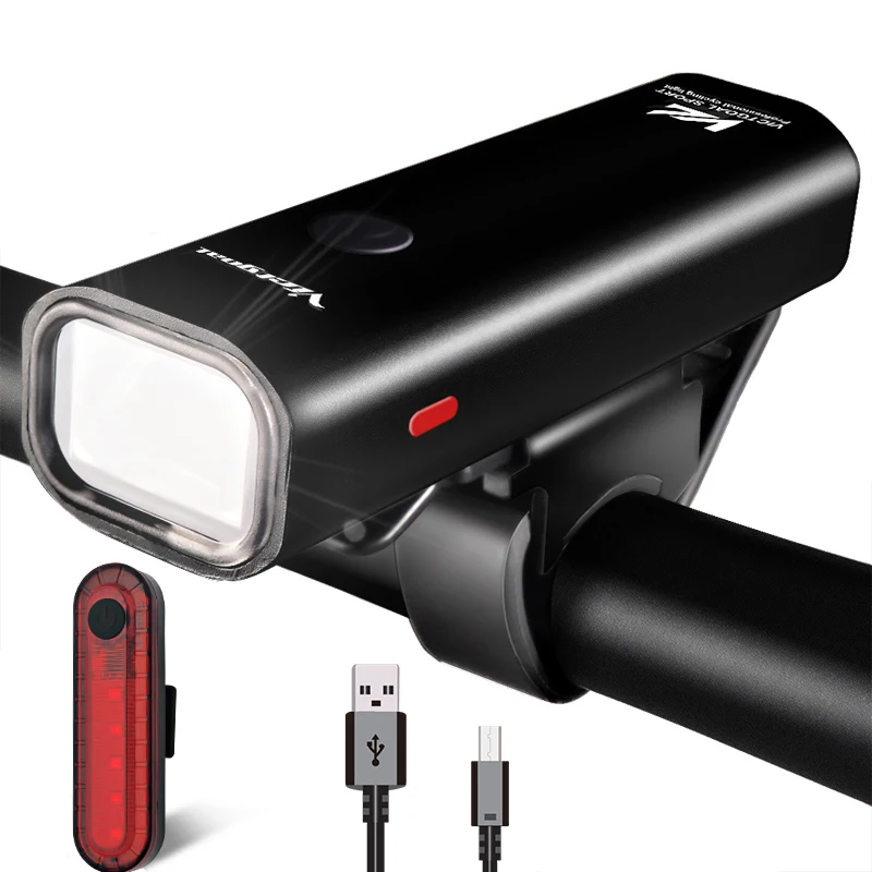 

Super bright LED Bicycle Light USB Rechargeable Bike Front Light Bike Light Set