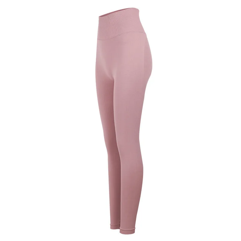 

Solid Color Hip-lifting Fitness Pants Women's Corset Waist Was Thin High-waist Leggings Sports Running Yoga Clothes Women