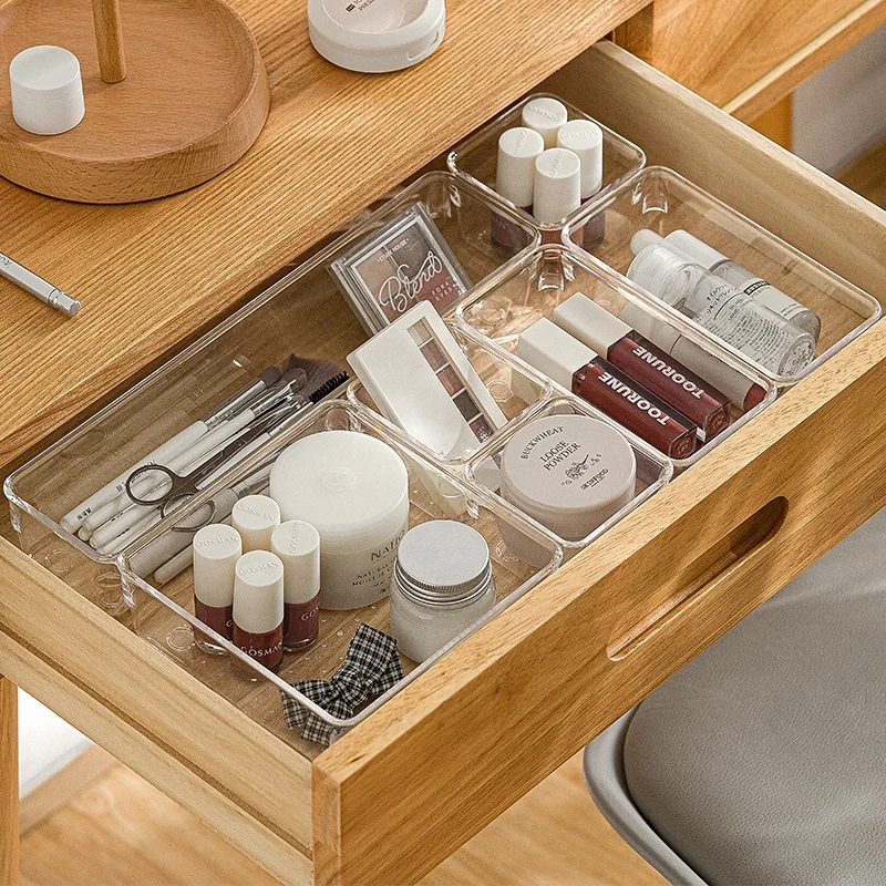 

Wholesale Multi-purpose Clear Plastic Drawer Organizer Tray Storage Box