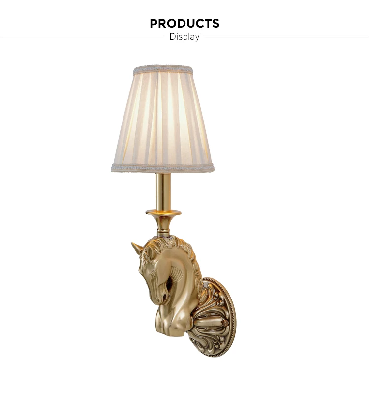 indoor decoration bedroom wall lamp