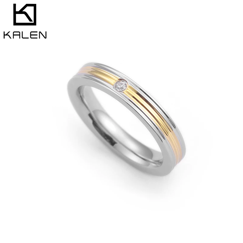 

High Quality Ring Stainless Steel Women Wedding Accessories Jewelry Rings, Silver