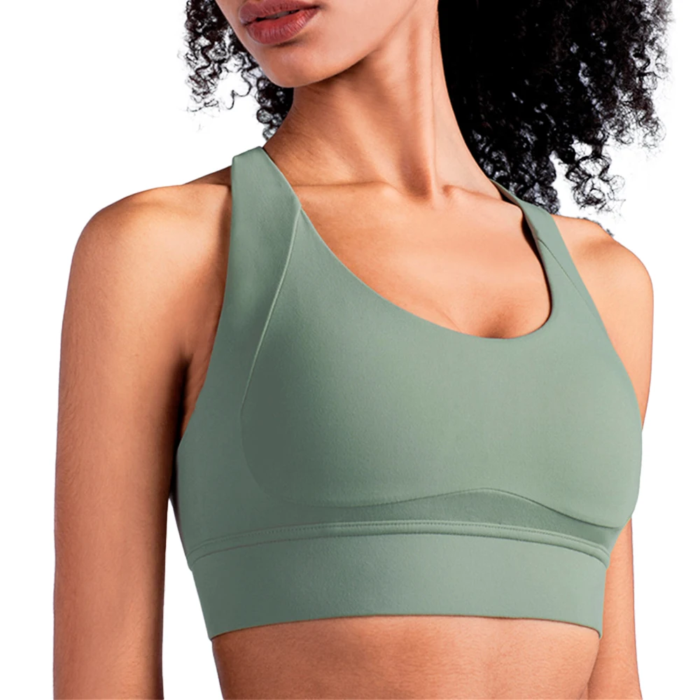 

Bulk Ladies Girls Yoga Workout Crop Top Wholesale Gym Fitness Women Sports Bra