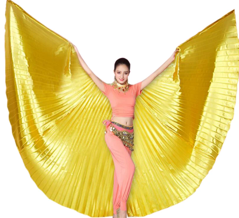 

Nice 13 Solid color Professional isis wings For women Belly Dance Performance Costumes, 13colors