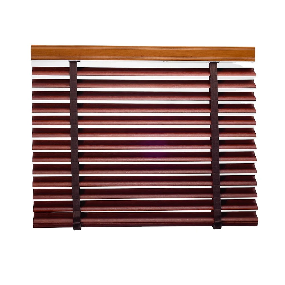 

Latest promotion price reliable performance Motorized Wooden Blind Indoor Shade Blind, Customized color