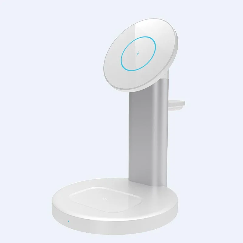 

3 in 1 15W magnetic fast wireless mobile phone charger for iphone