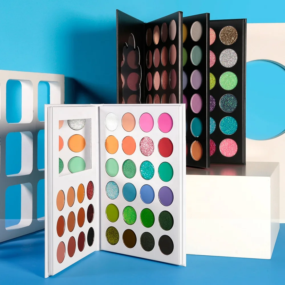 

2 types Oem Eyeshadow Palette 3 Layer 72 Colors eyeshadow Book Eye Shadow Palette