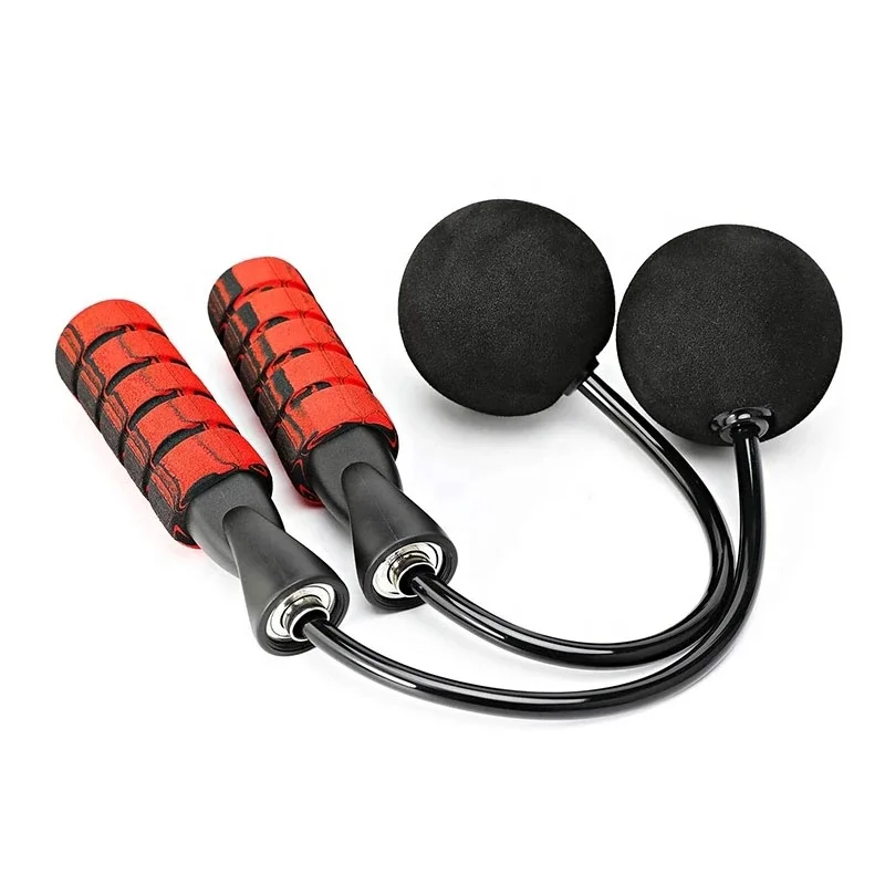 

Jump Rope Ropeless Skipping Rope Fitness Adjustable Weighted Ball Cordless Jump Rope for Men Women Kids Boxing Training, Custom color