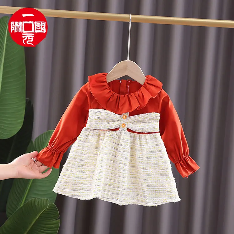 

Baby girl dress 2021 new Korean version 0 to 4 years old dress