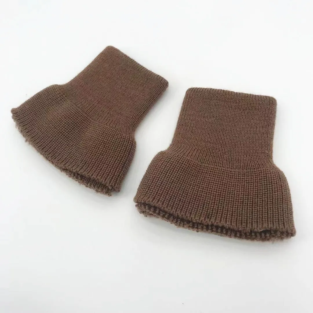 

High Quality 100%wool Fabric Knitted Medium Weight Rib Cuff