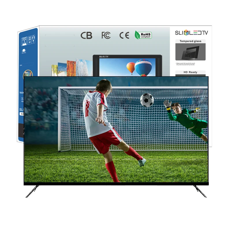 

Frameless 75" UHD Panel Screen Television TV 75 inch 4K Smart TV Android 75 inch Smart TV