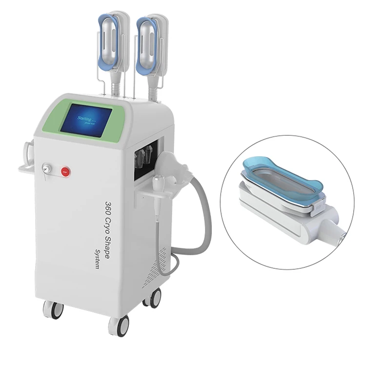 

5in1 Vela 40KHz Cavitation Vacuum RF 360 Cryo Cryotherapy Cryolipolysis Slimming Machine Fat Freeze Freezing Weight Loss