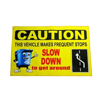 Custom Self Adhesive Road Signs Marking Floor Wall Decoration