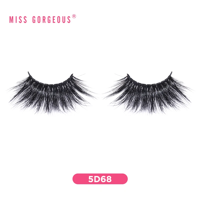 

Miss Gorgeous 8d Eye Lashes Dramatic Fluffy Mink Eyelashes Soft Black Band Cruelty Free Wispy 25 Mm 5d Mink Eyelashes Vendor