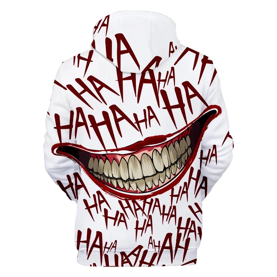 

Black Friday haha joker 3D Print Sweatshirt Hoodies Men and women Hip Hop Funny Autumn Streetwear Hoodies Sweatshirt For Couples Clothes