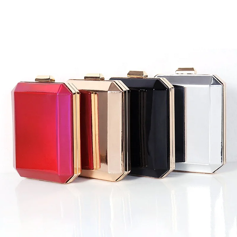 

Women Laser Holographic Bag Custom Square Bags Ladies Shoulder Evening Bags Clutch Women