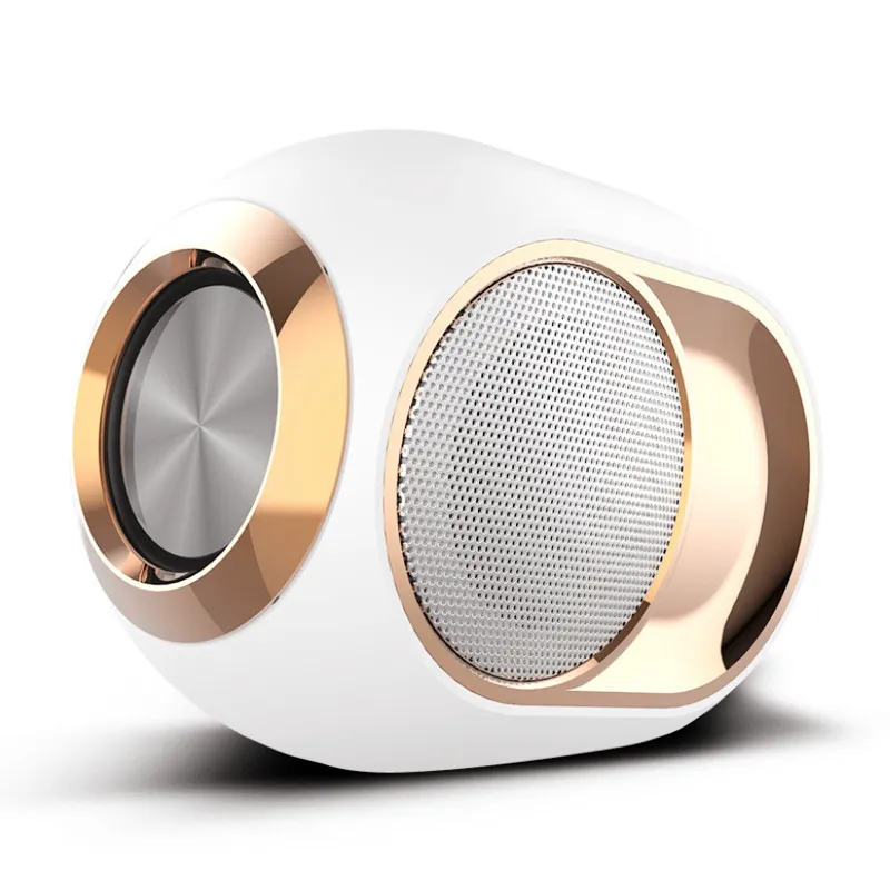 

Best selling mini crack speaker LED Blue tooth wireless portable Speaker