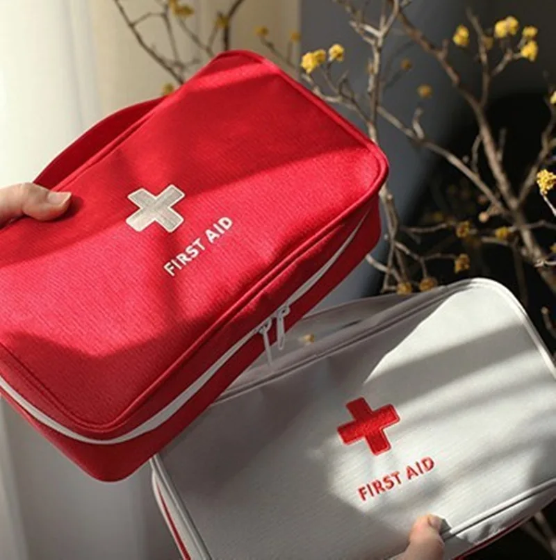 

Korean Fashion Travel portable portable medical first aid kit medicine sorting epidemic prevention bag classified storage bag
