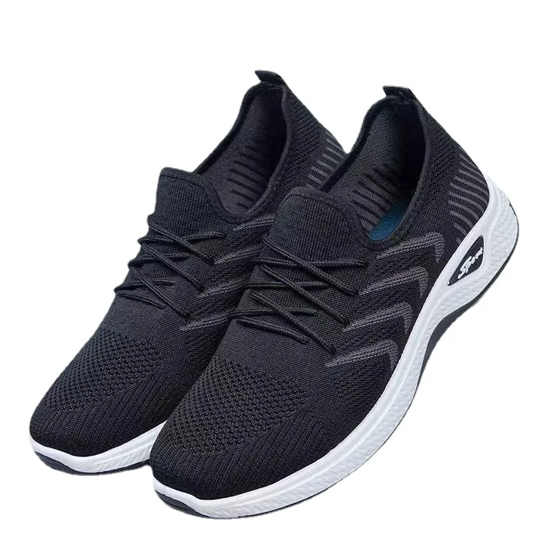 

High Quality Stock Men And Leisure Suitable Walking Sports Shoes Comfortable Made In China Latest, 2 colors