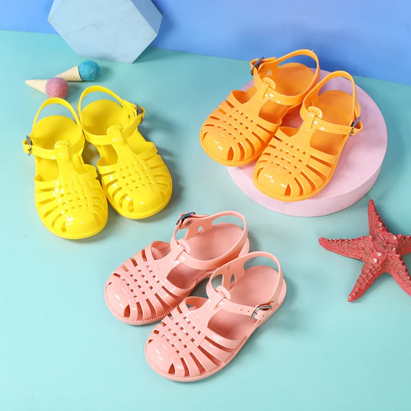

Colorful cute Babies kid Soft Sole hot selling Gender Neutral Jelly baby toddler Shoes Footwear