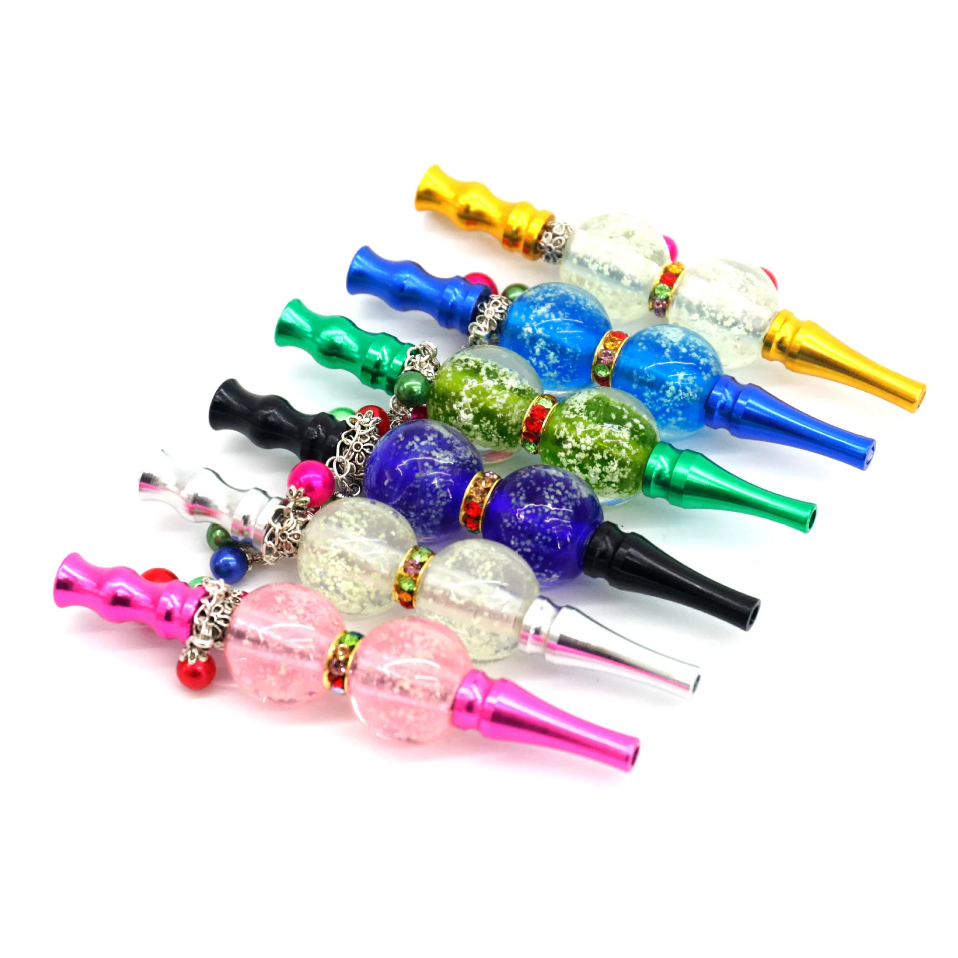 

New Arrival Hookah Shisha Mouthpiece Blunt Holder Metal Aluminum Hookah Mouth Tips